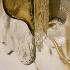 Ceiling Lamp Hand-Blown Gradient Glass Dimmable Warm Glow