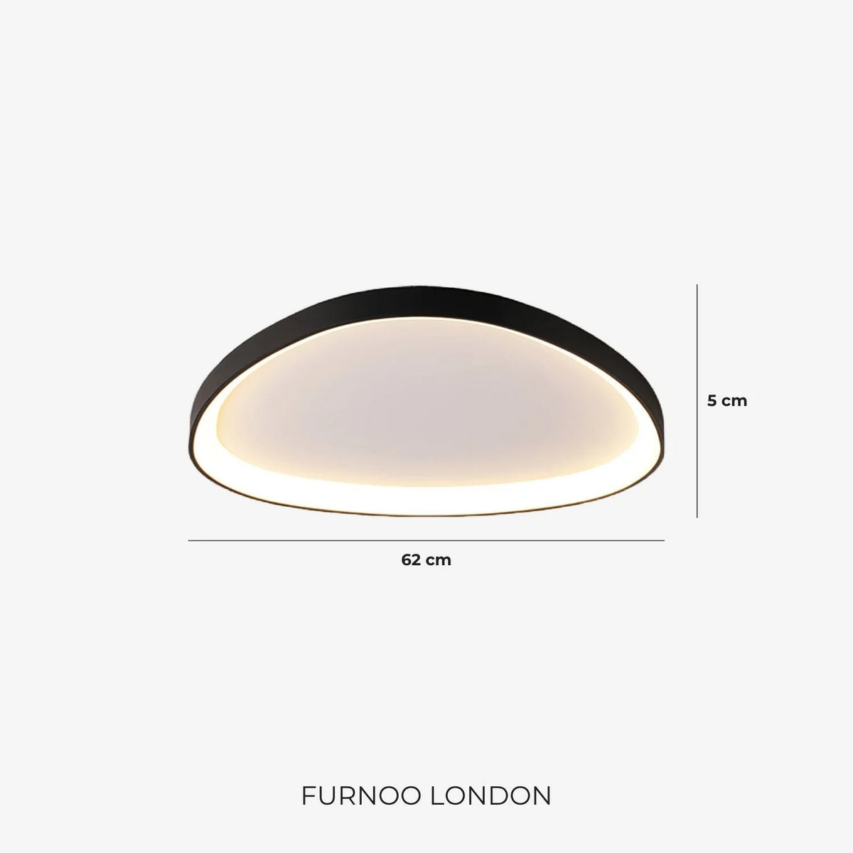 Ceiling Lamp LED Dimmable With Remote