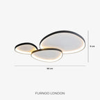 Ceiling Lamp LED Dimmable With Remote