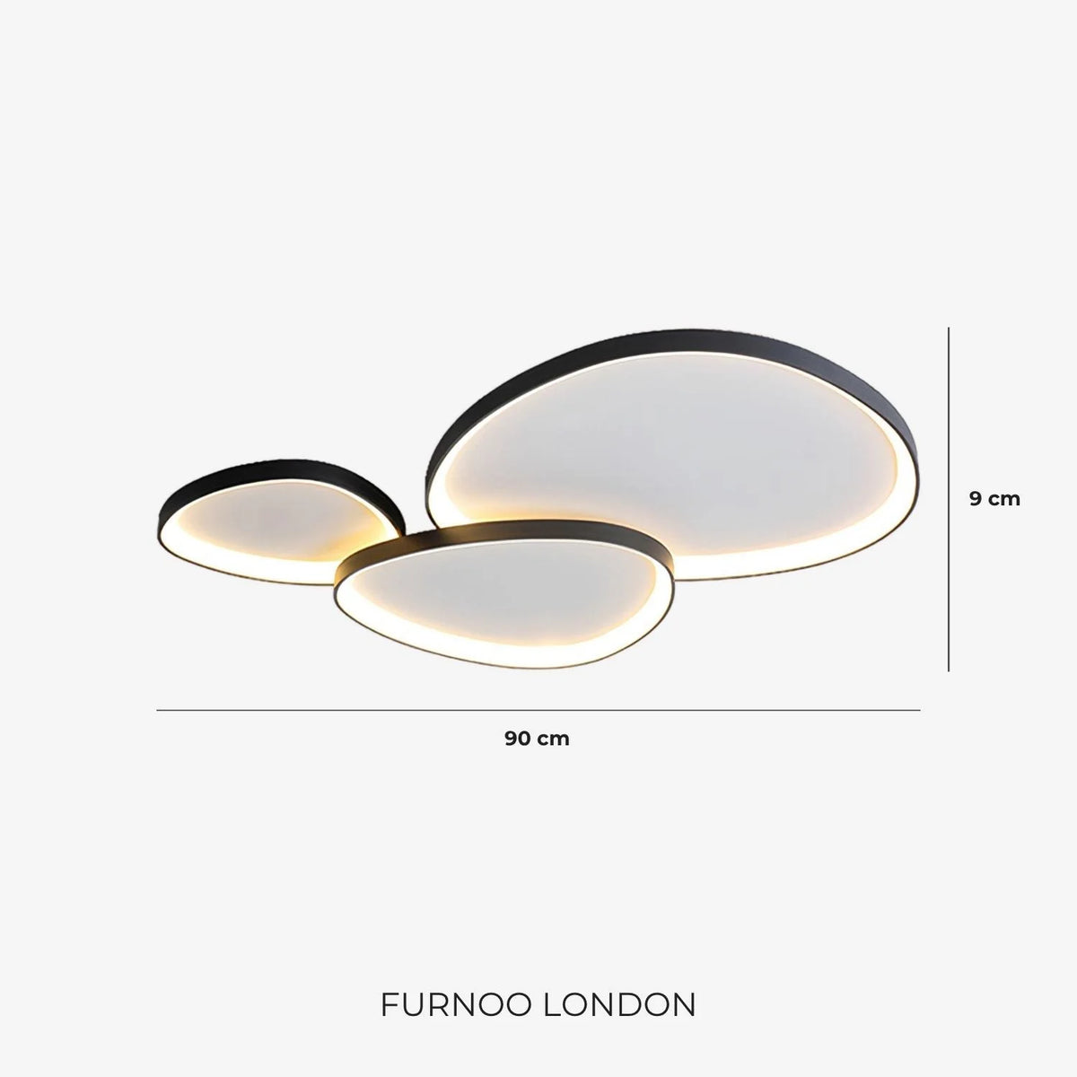 Ceiling Lamp LED Dimmable With Remote