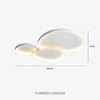 Ceiling Lamp LED Dimmable With Remote