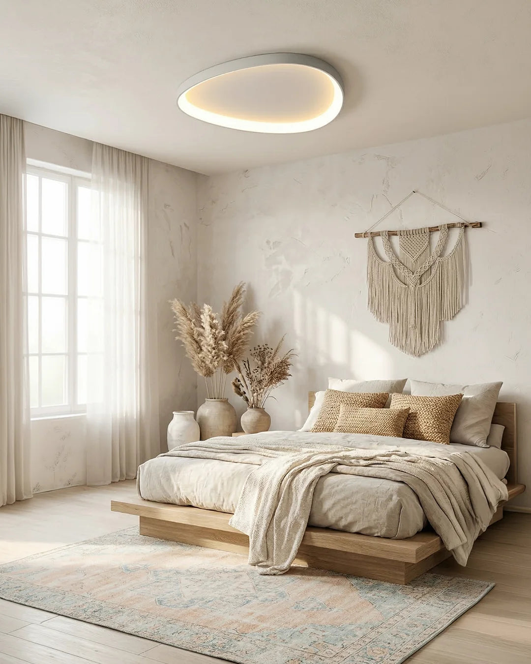 Ceiling Lamp LED Dimmable With Remote