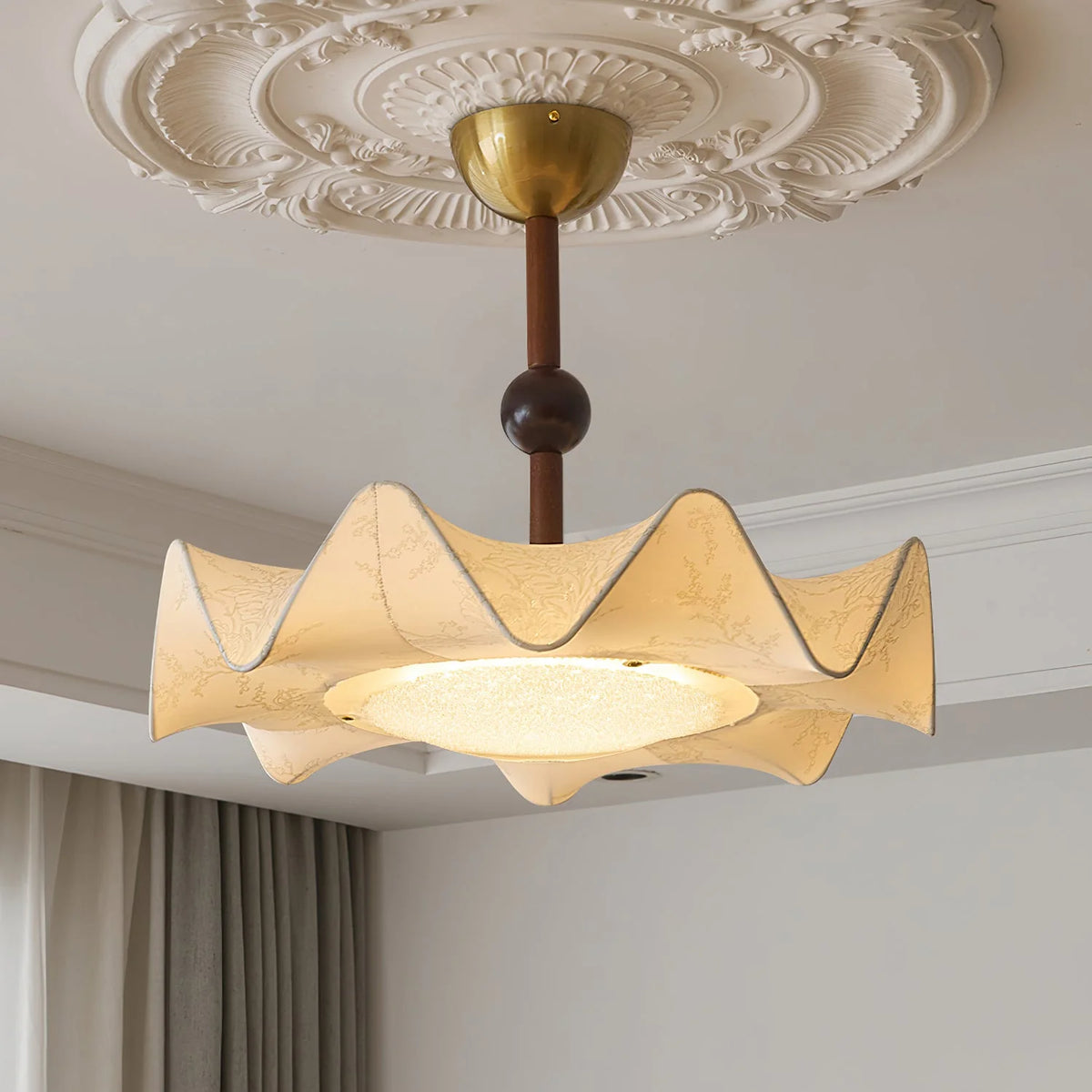 Ceiling Lamp Layered Petal Integrated LED