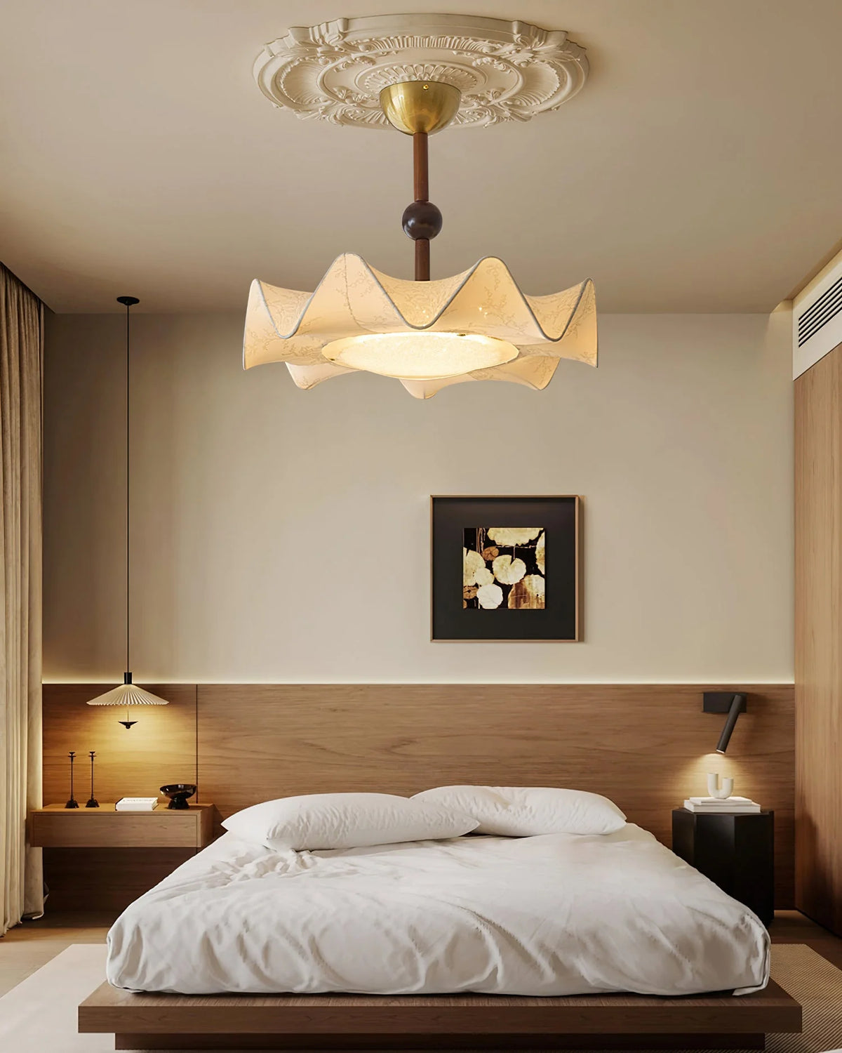 Ceiling Lamp Layered Petal Integrated LED