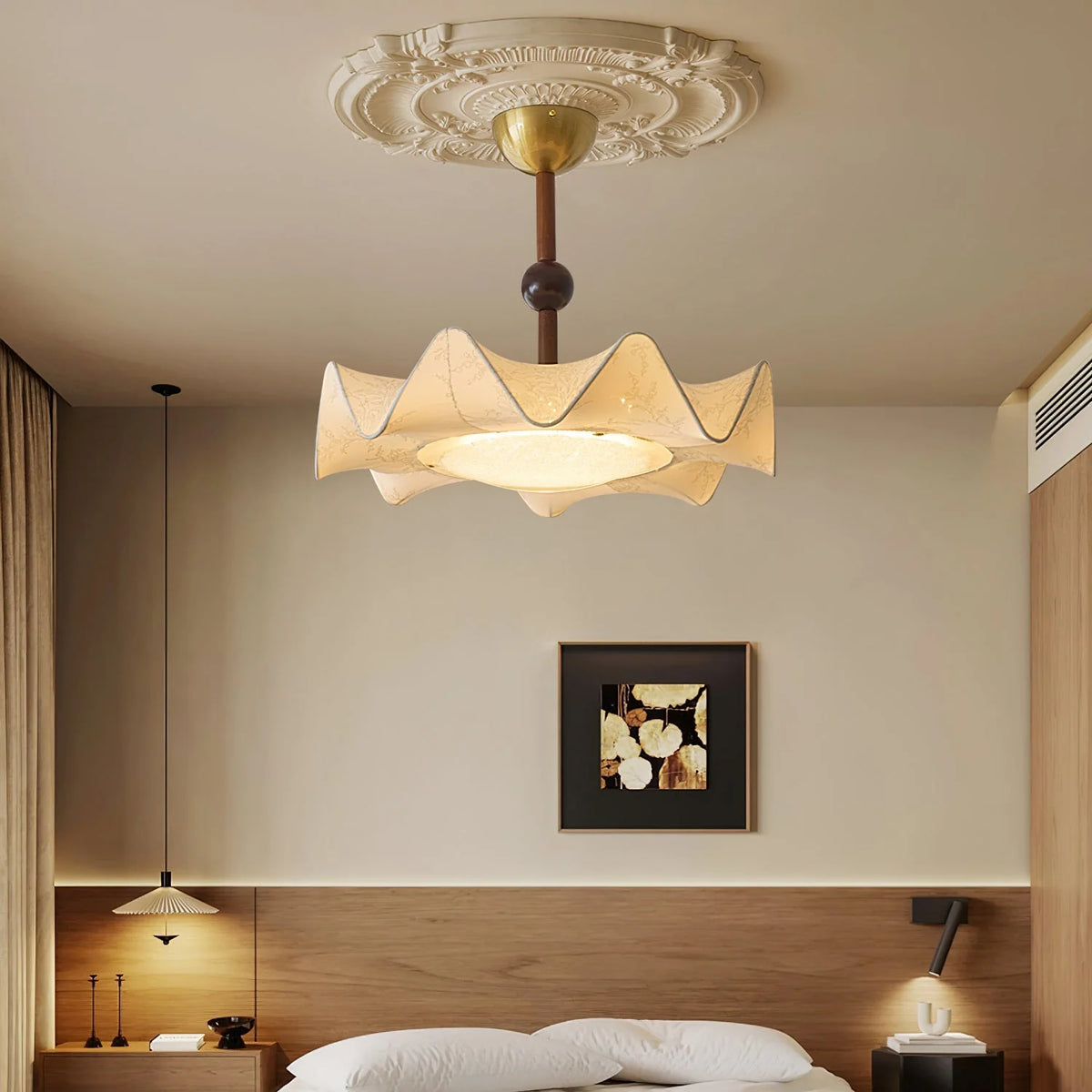 Ceiling Lamp Layered Petal Integrated LED
