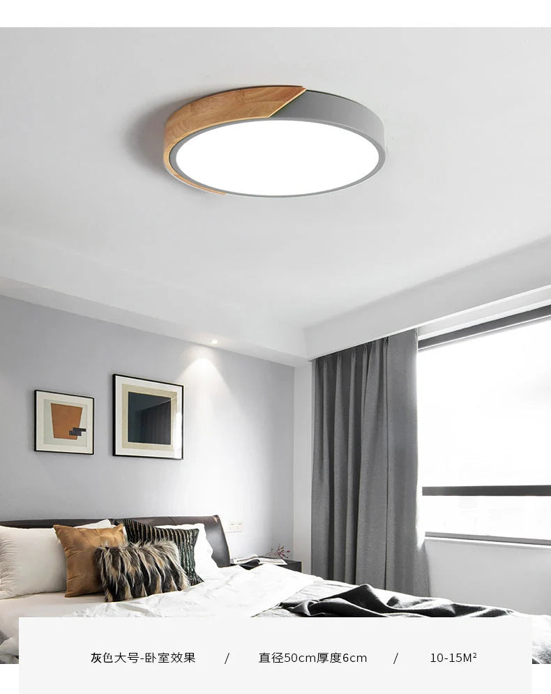 Ceiling Lamp Round Acrylic LED Flush Mount