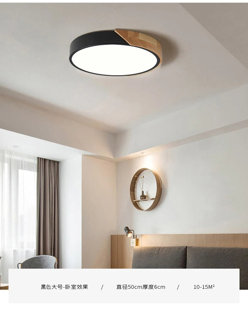 Ceiling Lamp Round Acrylic LED Flush Mount