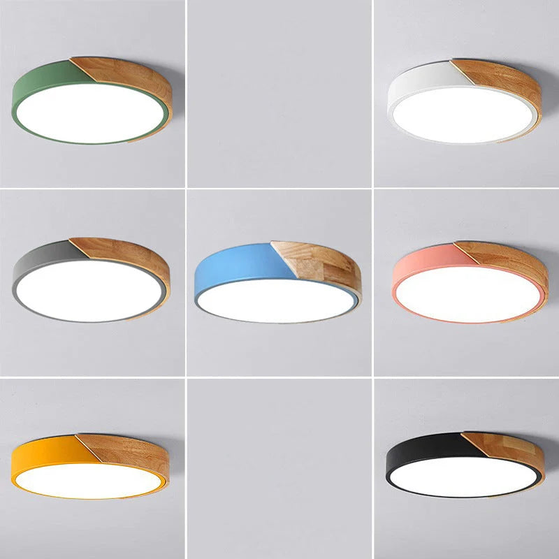 Ceiling Lamp Round Acrylic LED Flush Mount