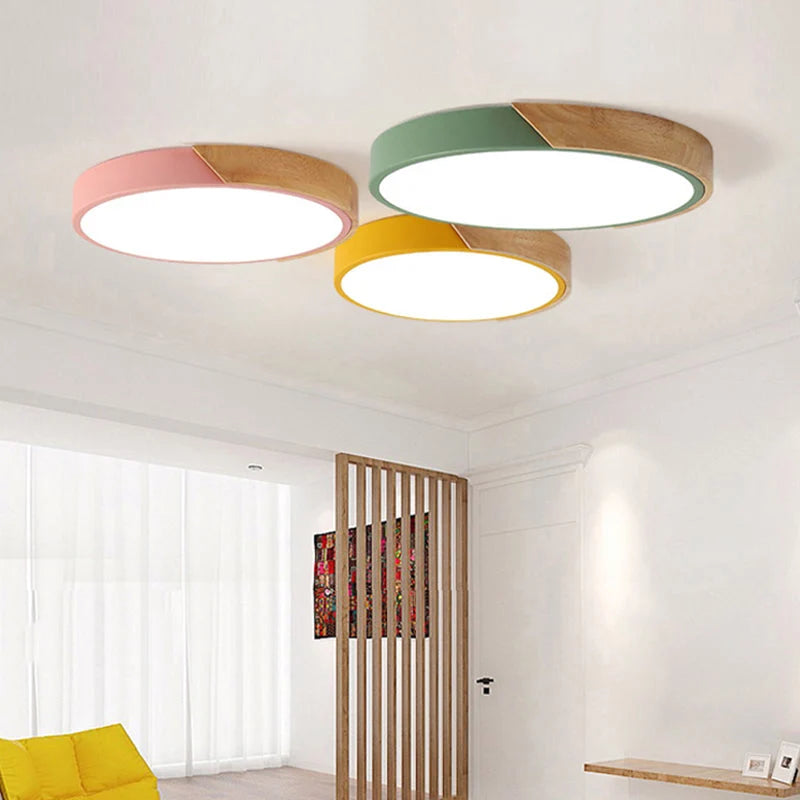 Ceiling Lamp Round Acrylic LED Flush Mount