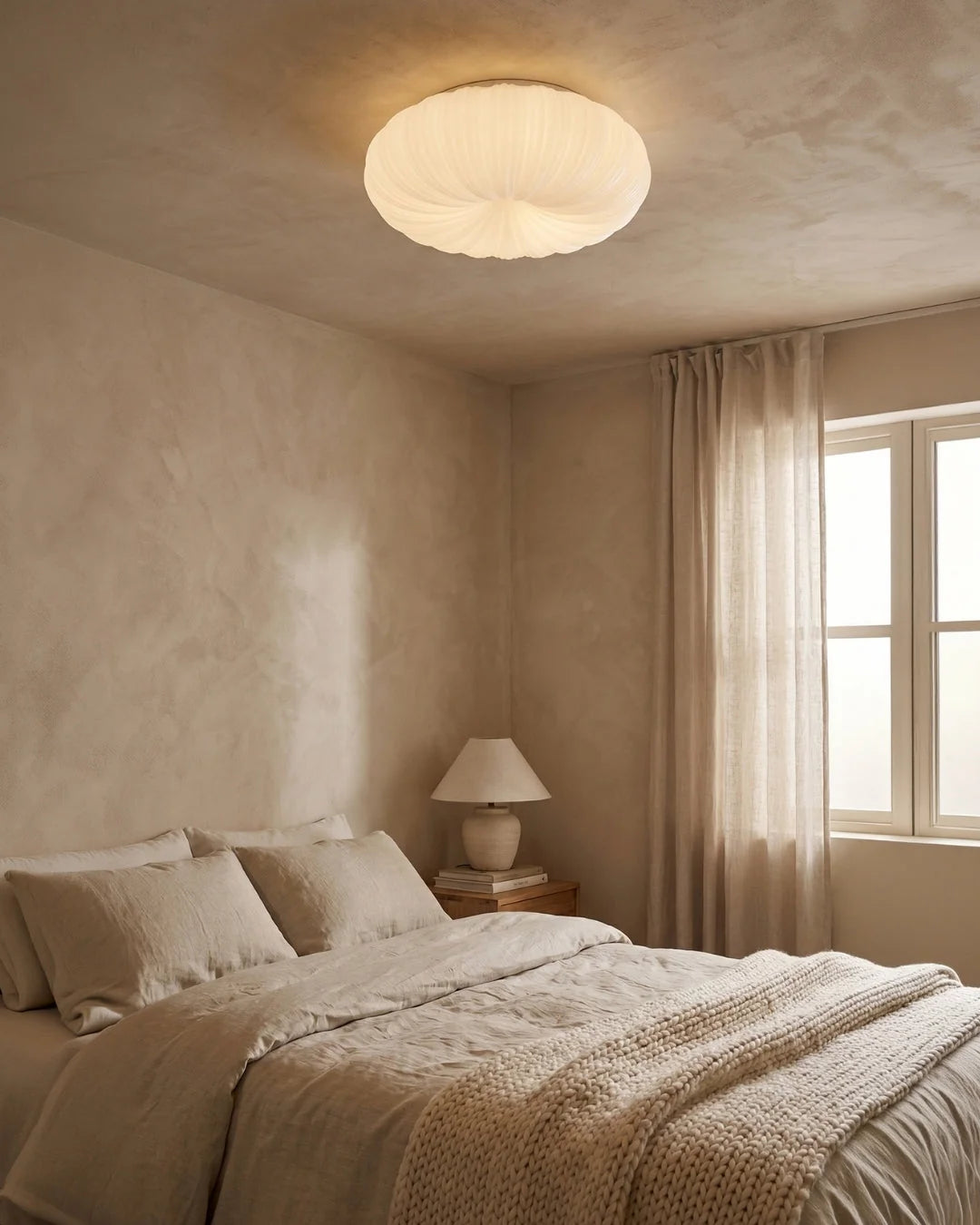 Ceiling Lamp Scandinavian Dimmable LED Remote Control