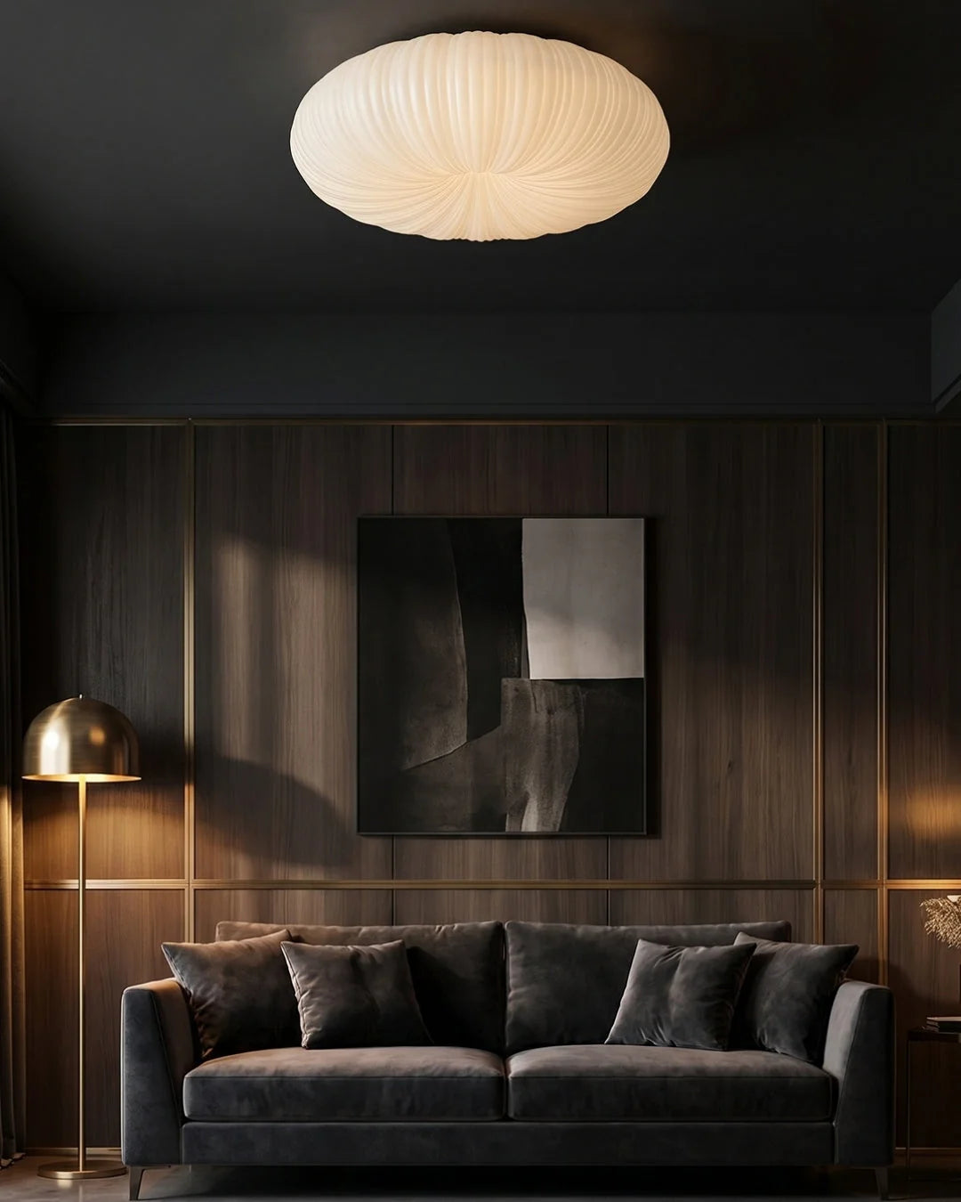 Ceiling Lamp Scandinavian Dimmable LED Remote Control