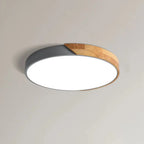 Ceiling Lamp Scandinavian Wood & Acrylic LED 30 cm