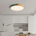 Ceiling Lamp Scandinavian Wood & Acrylic LED 30 cm