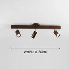 Ceiling Lamp Solid Wood Modular & Adjustable E27 LED