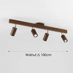 Ceiling Lamp Solid Wood Modular & Adjustable E27 LED