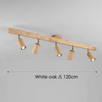 Ceiling Lamp Solid Wood Modular & Adjustable E27 LED