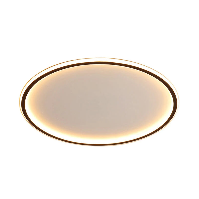 Ceiling Lamp Stepless Dimmable LED With Remote Aluminum Frame