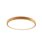 Ceiling Lamp Ultra-Slim Natural Wood Glare-Free Lighting