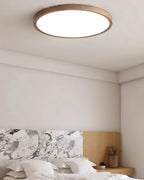 Ceiling Lamp Ultra-Slim Natural Wood Glare-Free Lighting