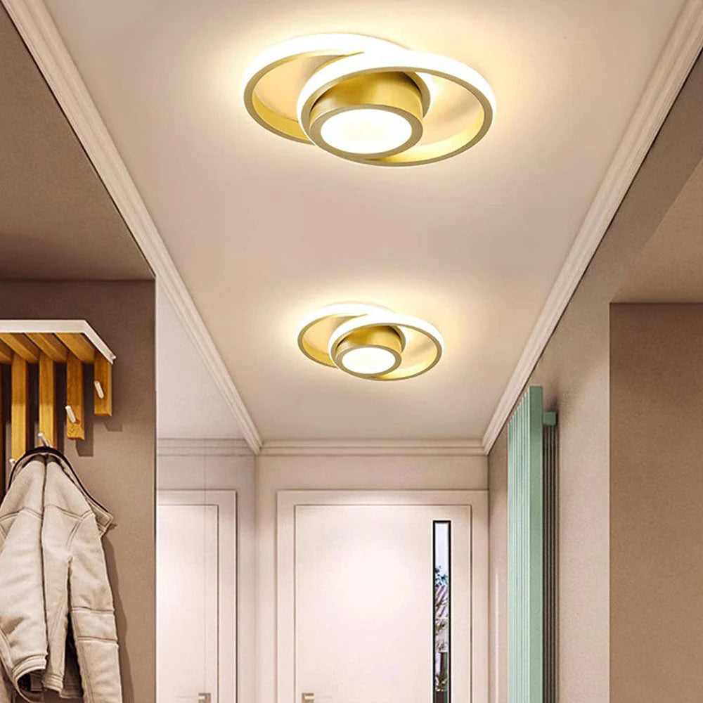 Ceiling Light Double Ring Flush Dimmable LED