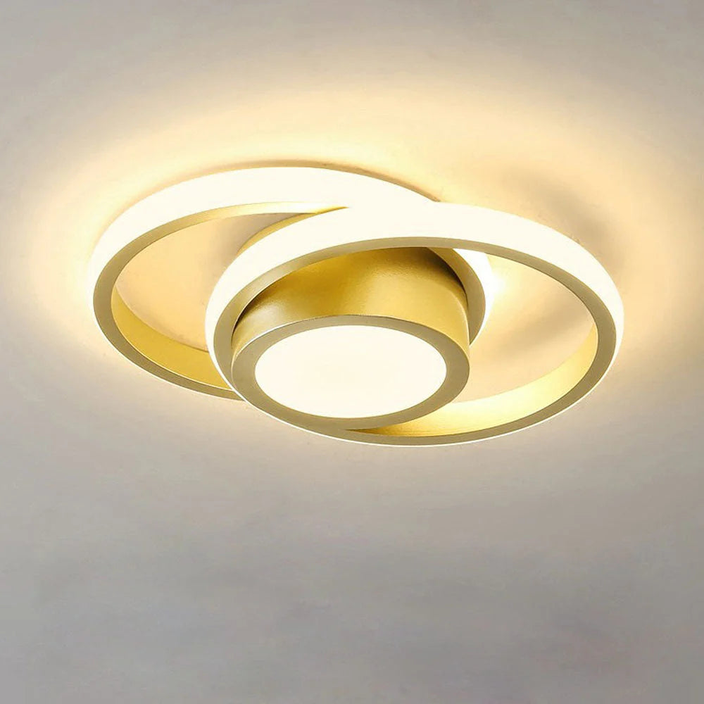 Ceiling Light Double Ring Flush Dimmable LED