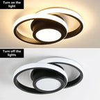 Ceiling Light Double Ring Flush Dimmable LED
