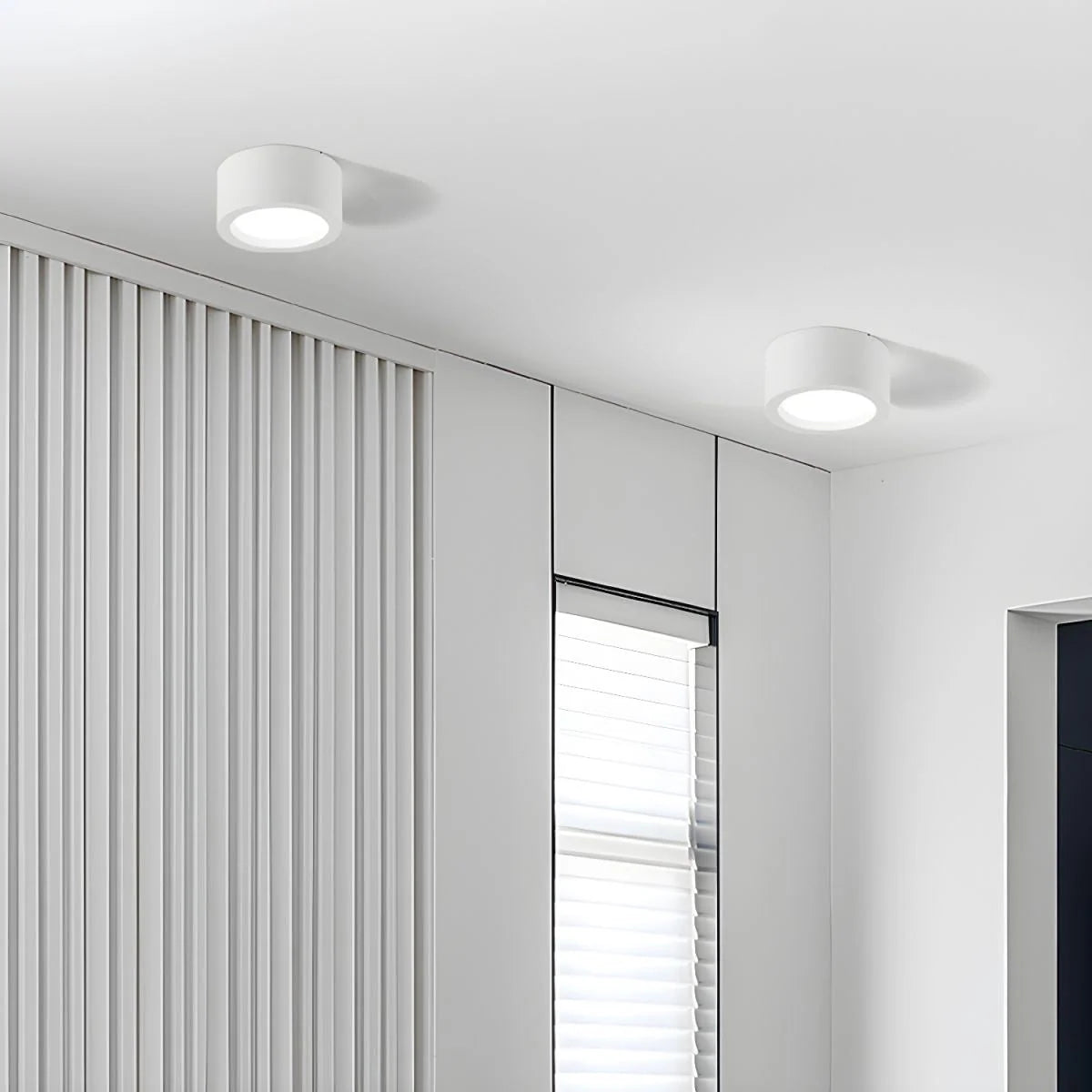 Ceiling Light Flush Mount Integrated LED Frosted Diffuser