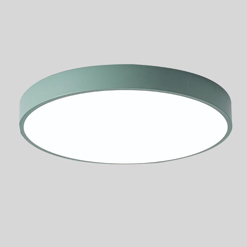 Ceiling Light Flush Mount Wood Accent Warm LED
