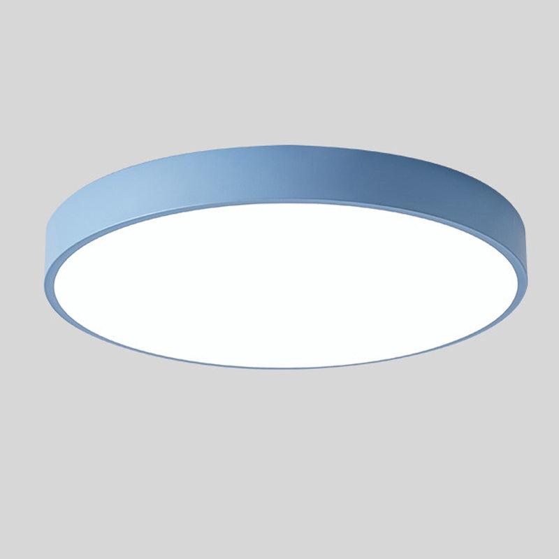 Ceiling Light Flush Mount Wood Accent Warm LED
