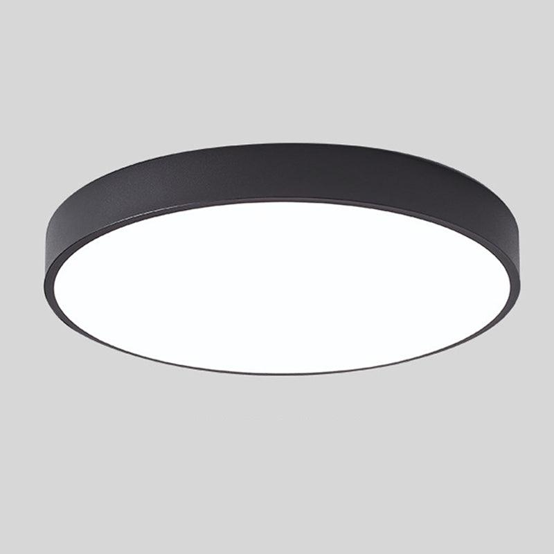 Ceiling Light Flush Mount Wood Accent Warm LED