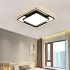 Ceiling Light Geometric Integrated LED Dimmable Remote Control