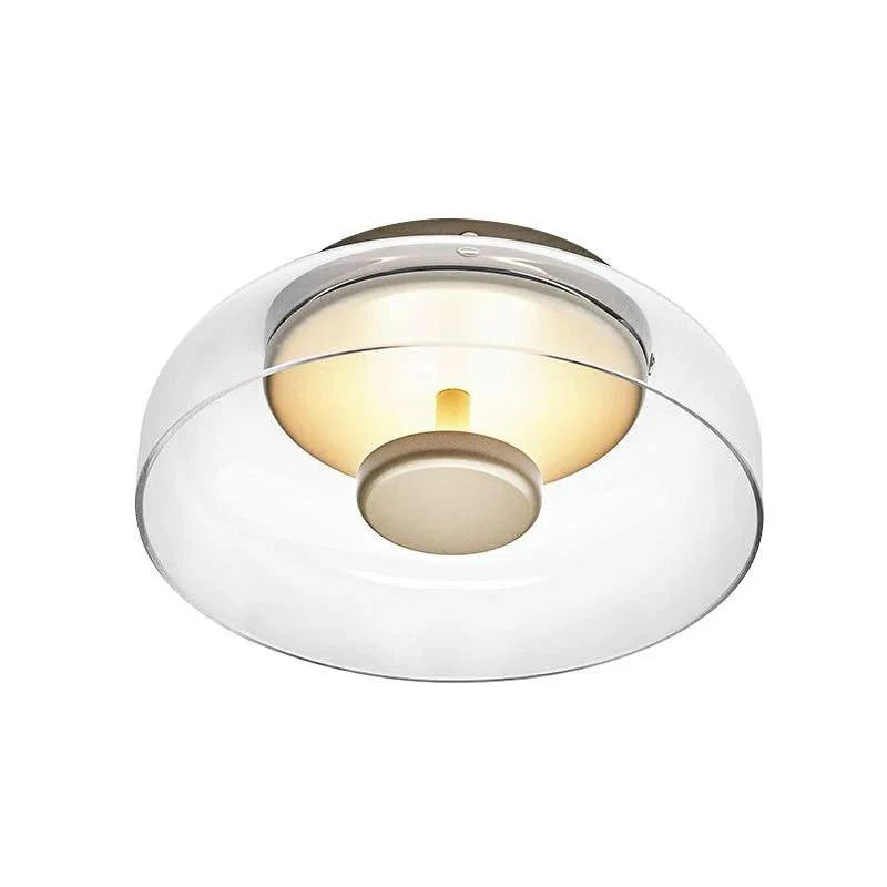 Ceiling Light Integrated LED Glass Cover & Metal Frame