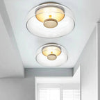 Ceiling Light Integrated LED Glass Cover & Metal Frame