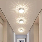 Ceiling Light LED Switchable Warm & Cool Crystal Acrylic
