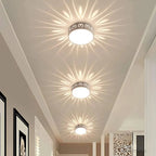 Ceiling Light LED Switchable Warm & Cool Crystal Acrylic