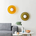 Ceiling Light Low-Profile Matte Glass Flush Mount