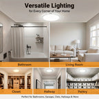 Ceiling Light Motion Sensor Rechargeable 10000mAh Remote & USB
