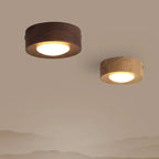 Ceiling Light Natural Wood Integrated LED Spotlight