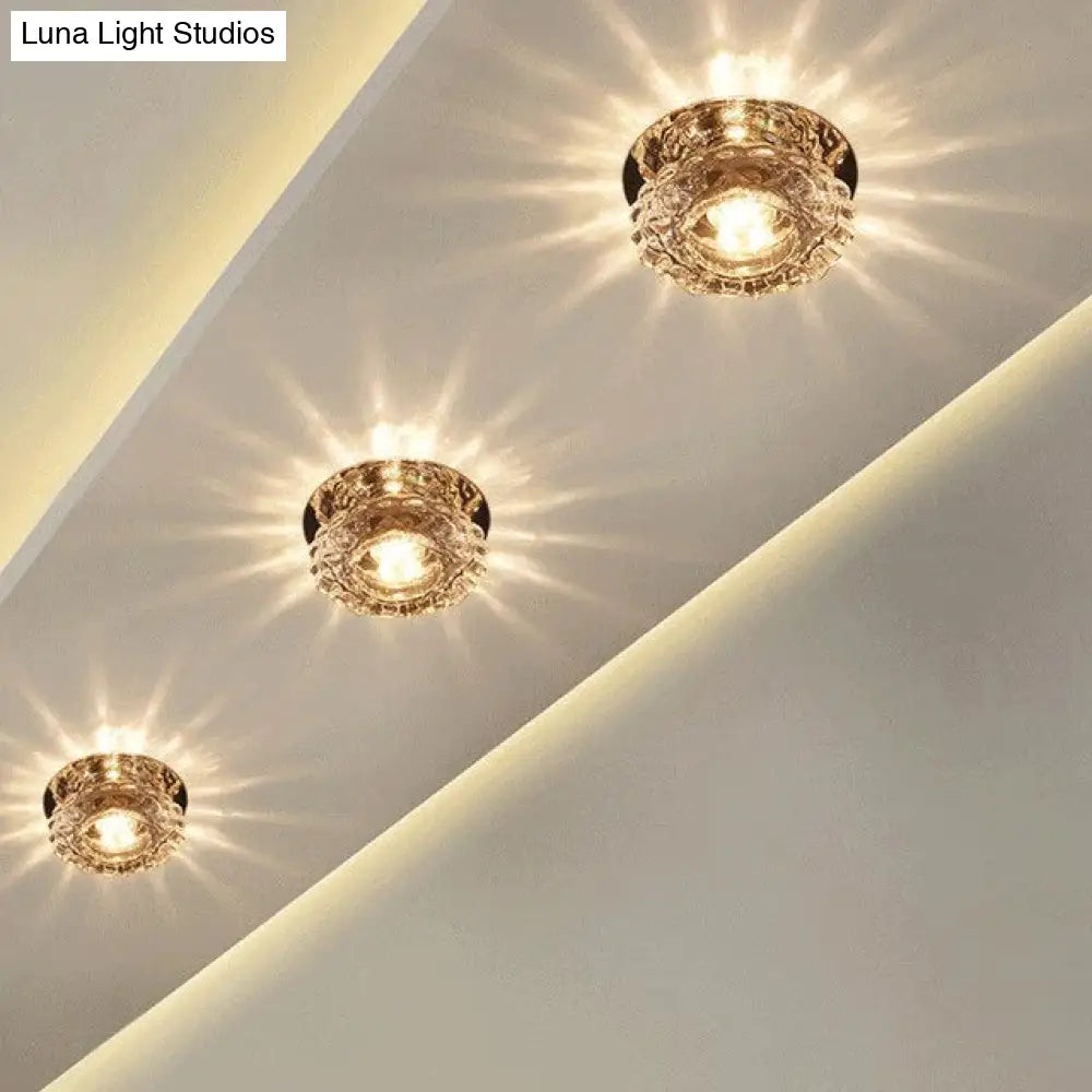 Ceiling Light Surface-Mounted Dimmable Crystal LED