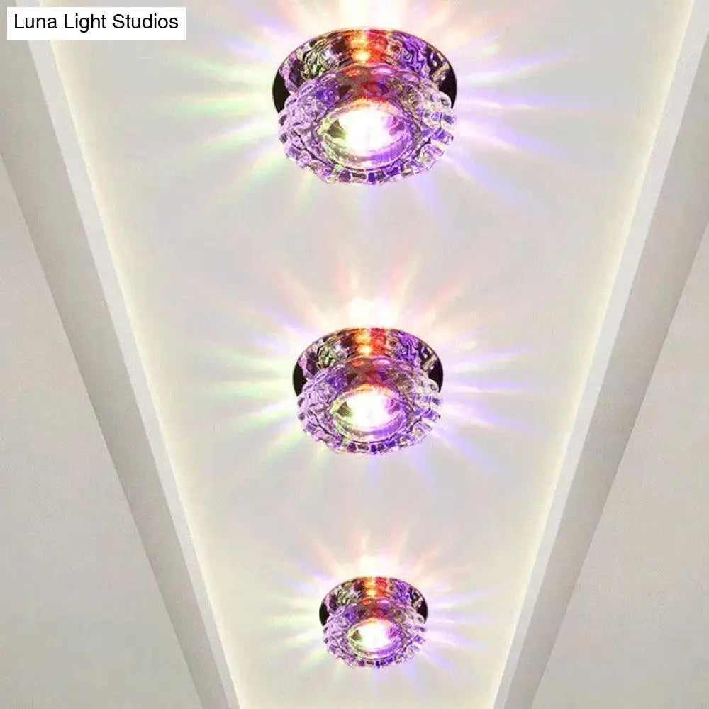 Ceiling Light Surface-Mounted Dimmable Crystal LED