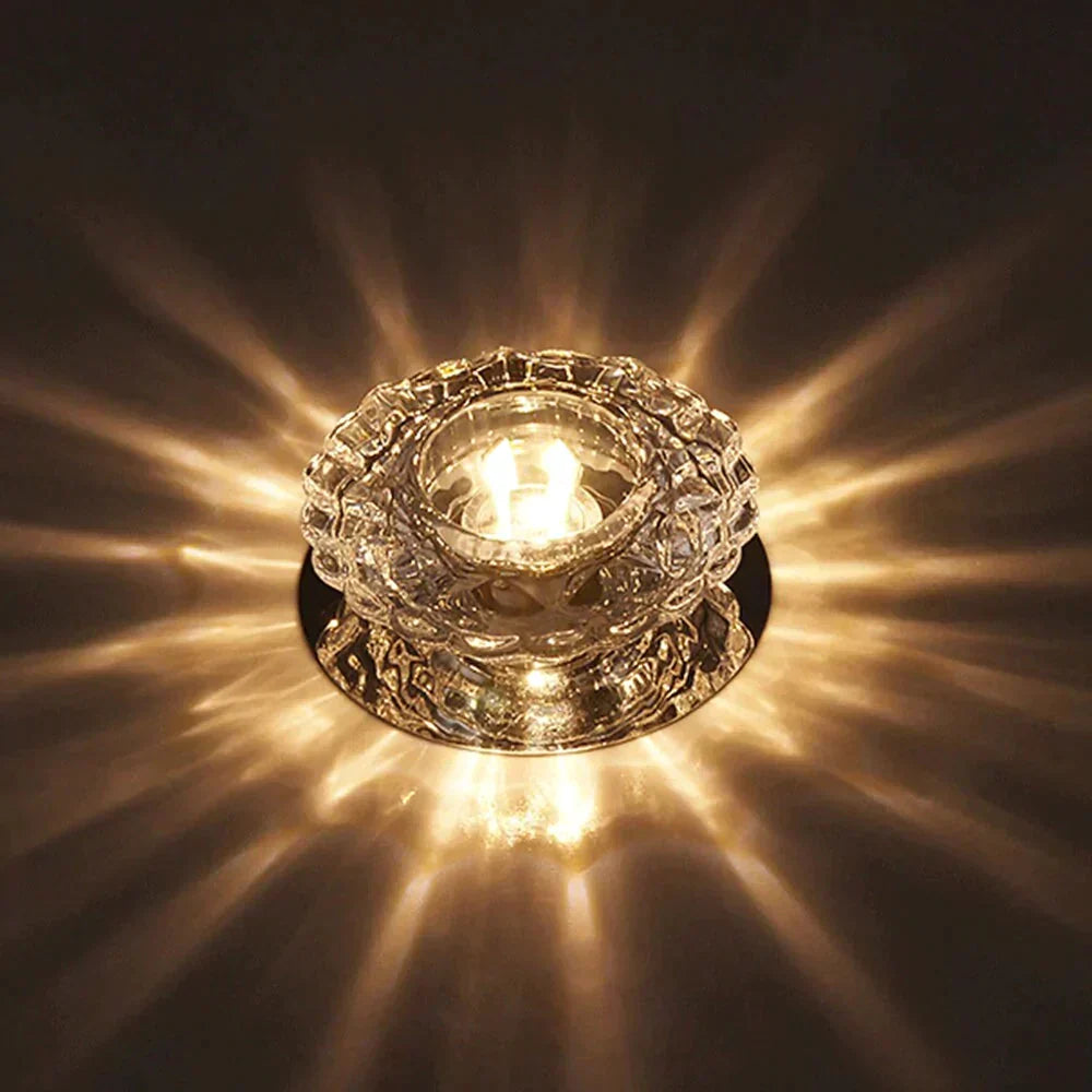 Ceiling Light Surface-Mounted Dimmable Crystal LED