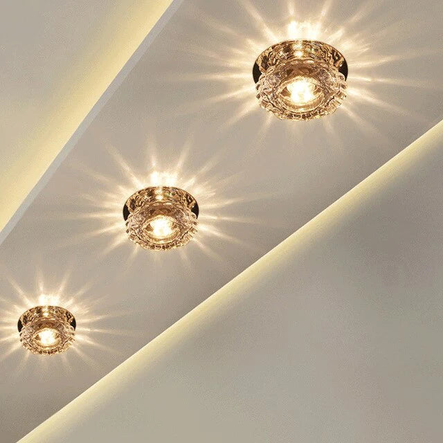 Ceiling Light Surface-Mounted Dimmable Crystal LED
