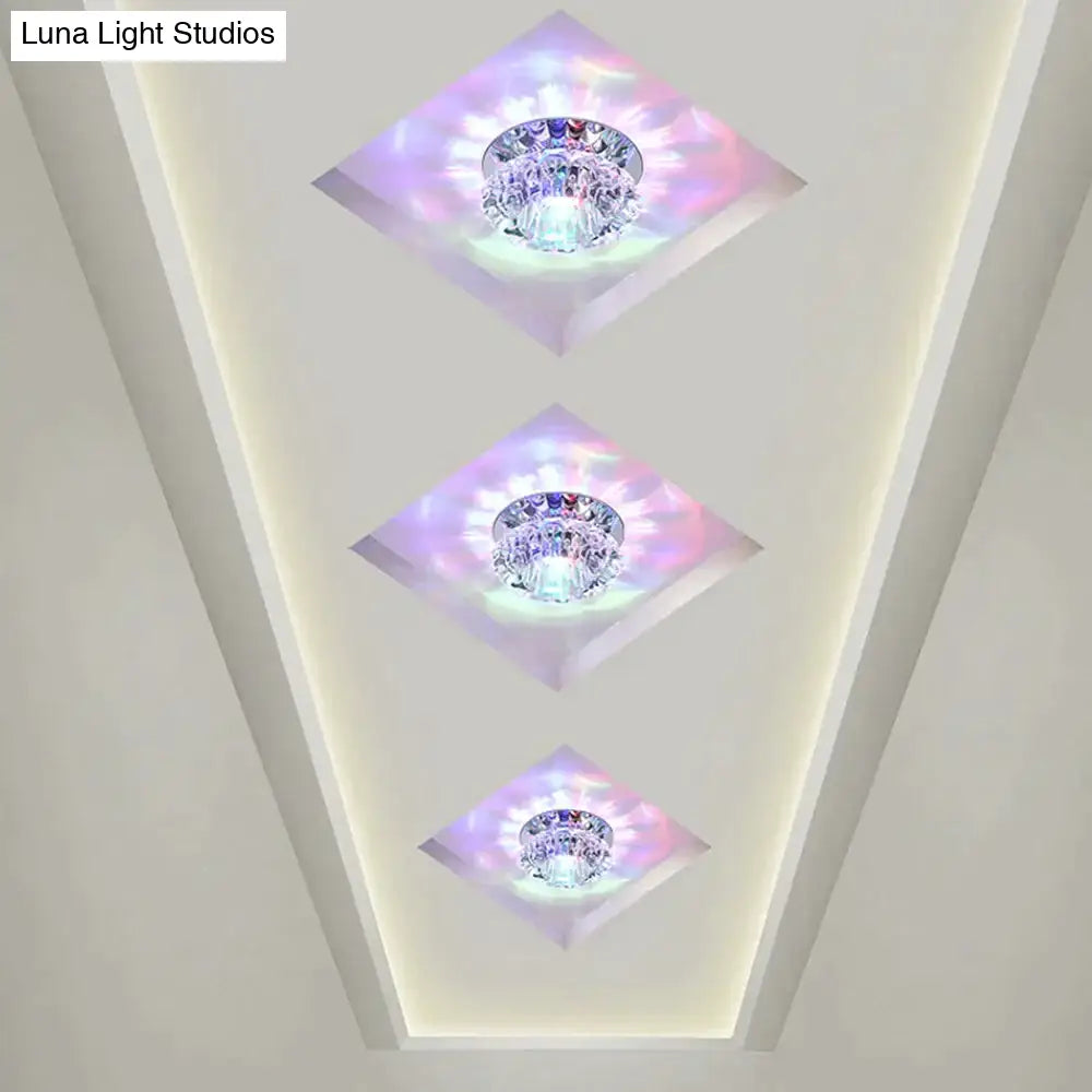 Ceiling Light Surface-Mounted Dimmable Crystal LED