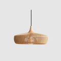 Ceiling Pendant Light Japandi Solid Wood Warm Ambient Lighting
