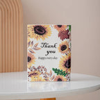 Ceramic Book Vase Vibrant Decal Multiple Sizes