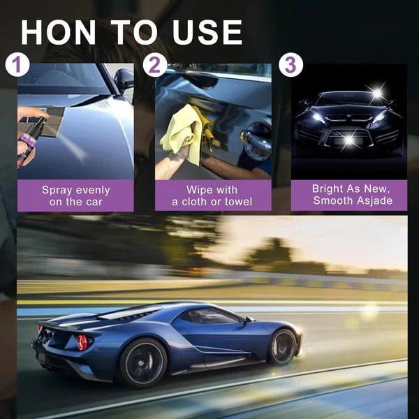 Ceramic Coating Spray Water-Free Nano Gloss Protection