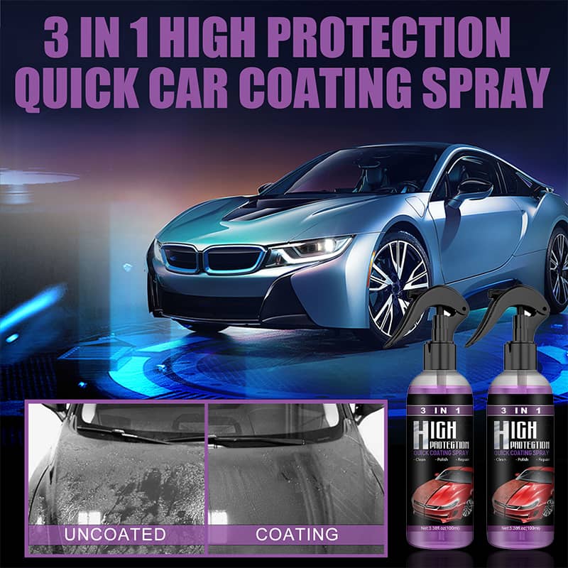 Ceramic Coating Spray Water-Free Nano Gloss Protection