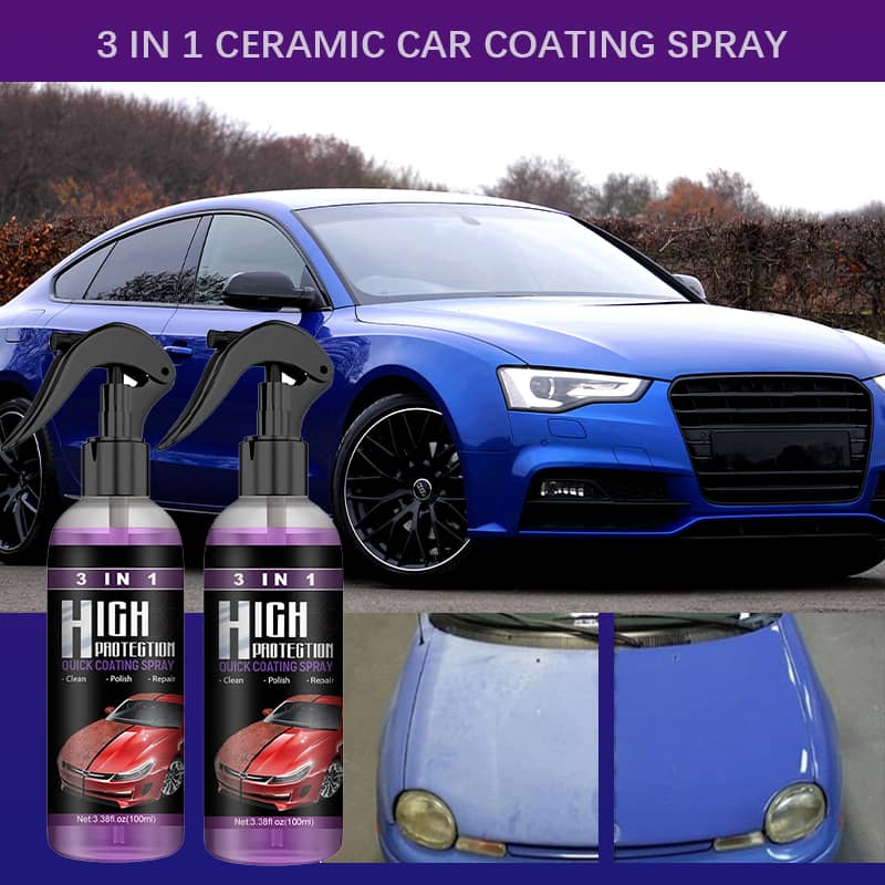 Ceramic Coating Spray Water-Free Nano Gloss Protection