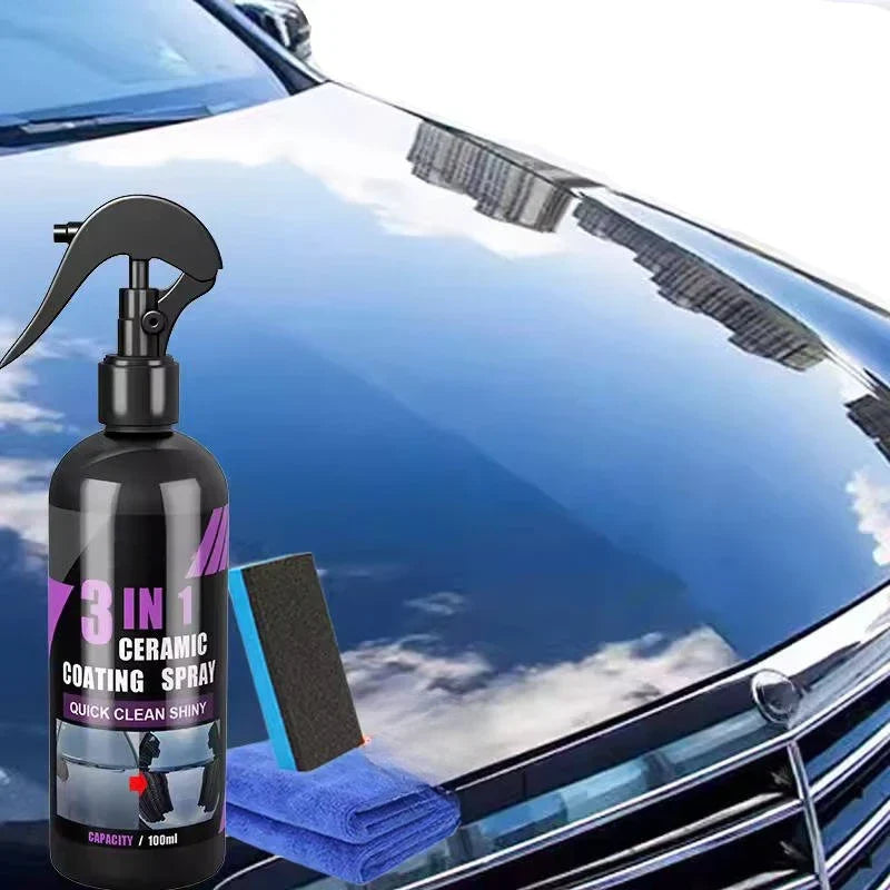 Ceramic Coating Spray & Wipe Hydrophobic 12 Month