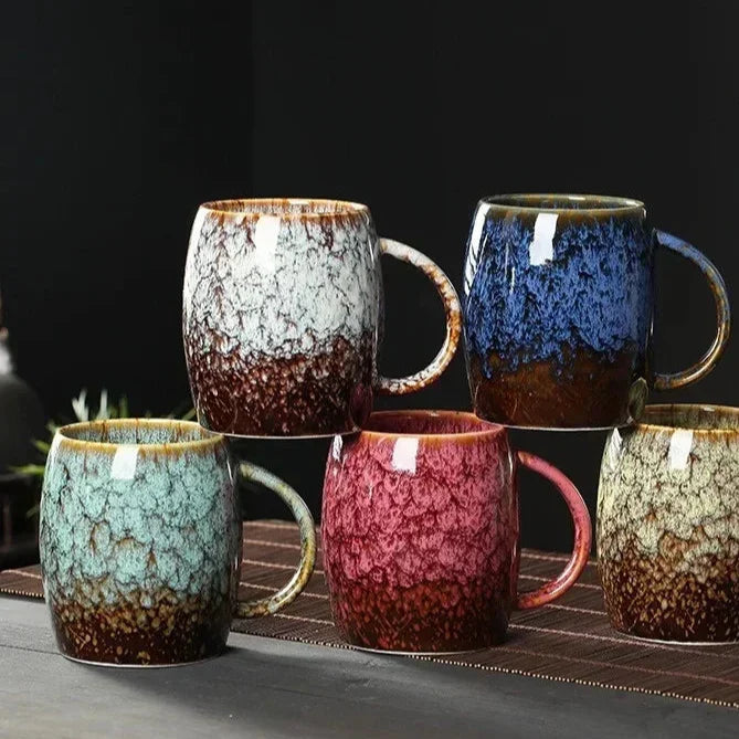 Ceramic Coffee Mug Heat Retaining Handmade Dishwasher Safe